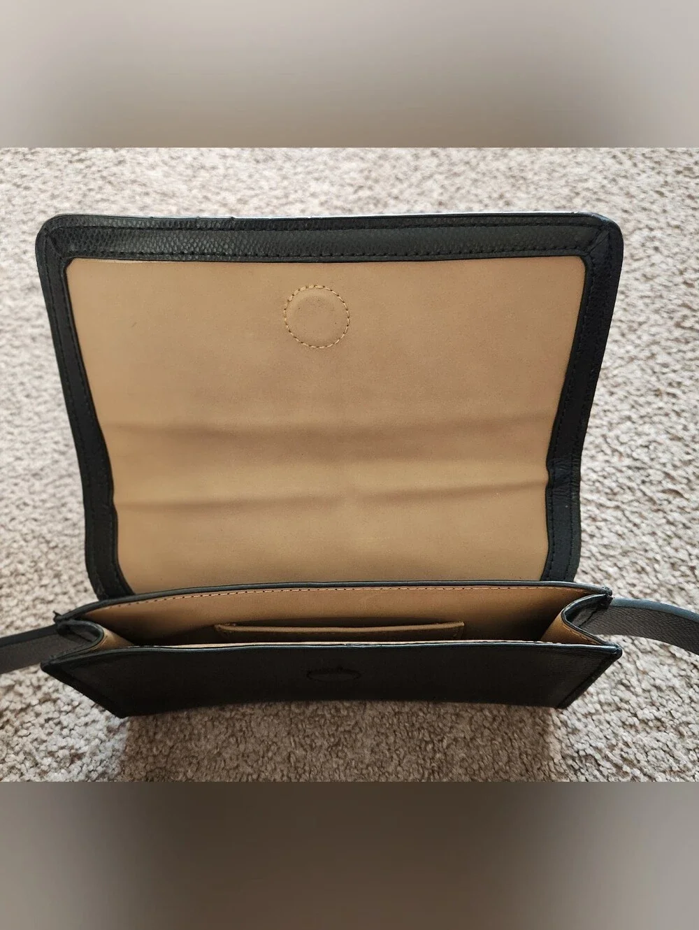 Michael Kors Black Grained Leather Belt Bag Fanny Pack NWT S/M